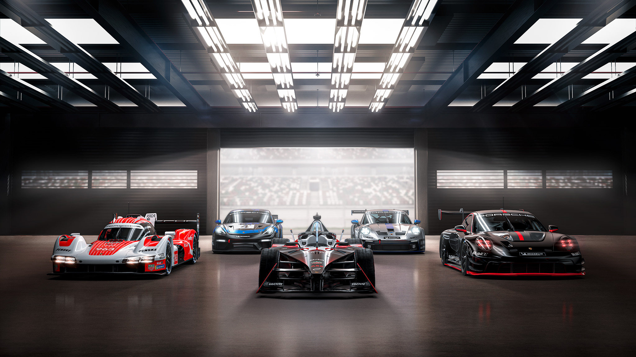保时捷2024赛车阵容：963 LMDh、99X Electric Gen3、9