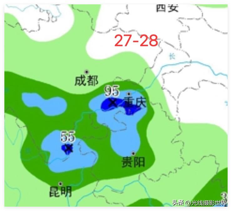 超级大喜讯！7月2日到6日，重庆主城区，不下雨，经常出太阳！哎，该死的6月重庆经