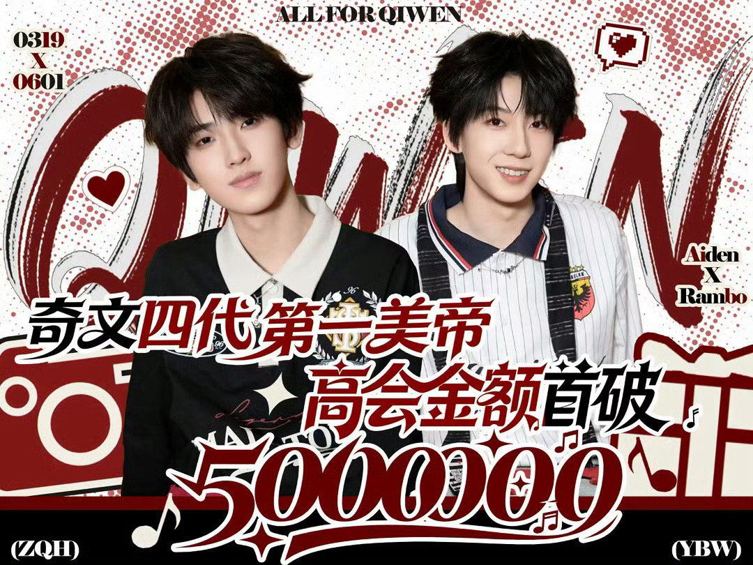 奇文半年500万高会 也就不到半年时间，奇文粉丝即投入500万高会🐮 