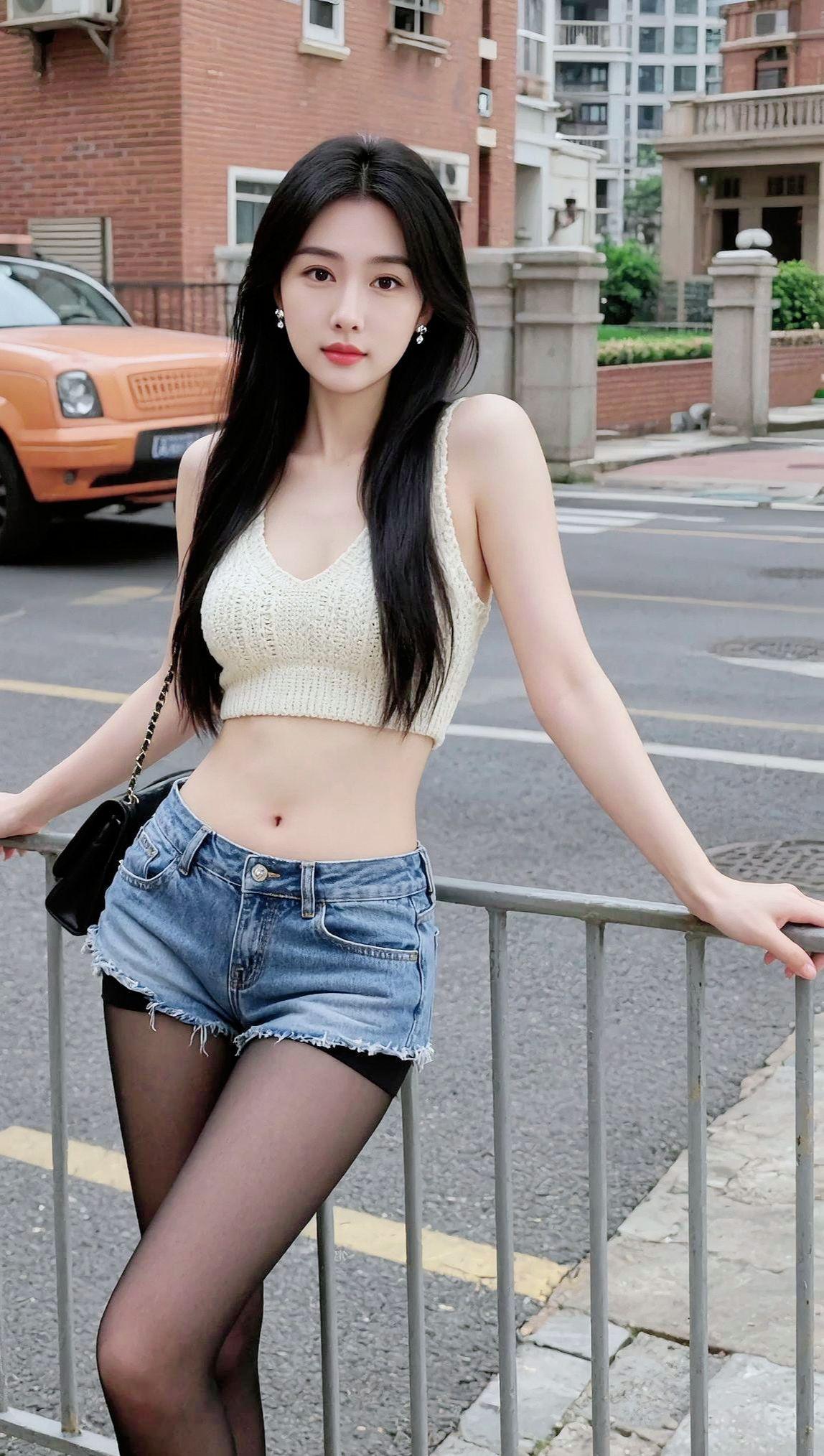 颜值在线 颜值担当 超a小姐姐 甜系女孩  抖音ai创作