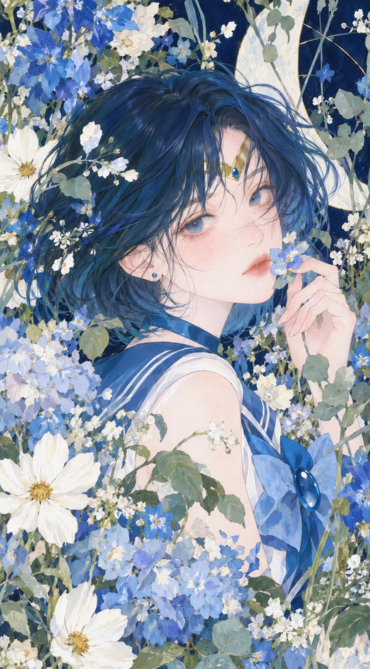 谁懂这种“繁花美人图”的杀伤力啊！动漫追番团二次元招新季宿舍一起追番有多爽美少女
