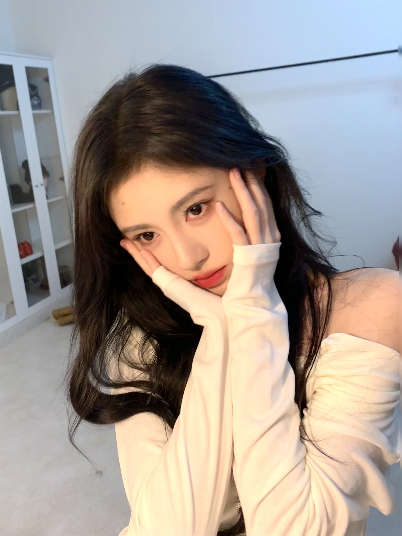 鞠婧祎live截图白色系🍎➕👍🏻＝你的🈲盗图🈲二传产出标明或者艾特 