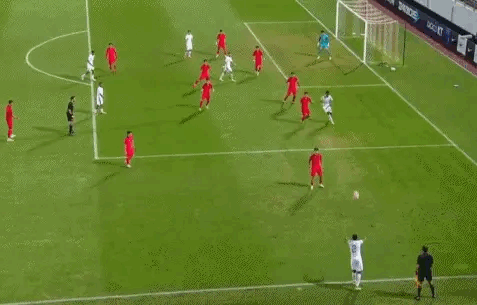 笑死人的韩国国奥队！[捂脸]门将看半天，结果是看寂寞[笑哭]，但这也是可以竞争普