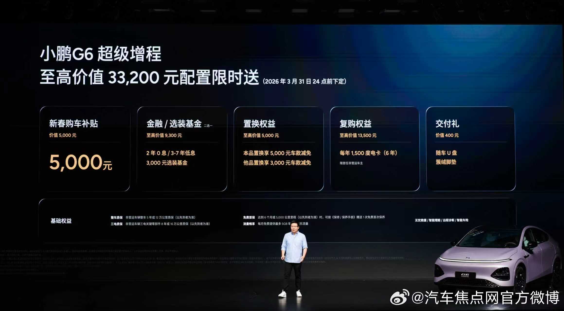 小鹏G6超级增程18.68万起 六项全能一步到位，本次共发布1704 Max，U
