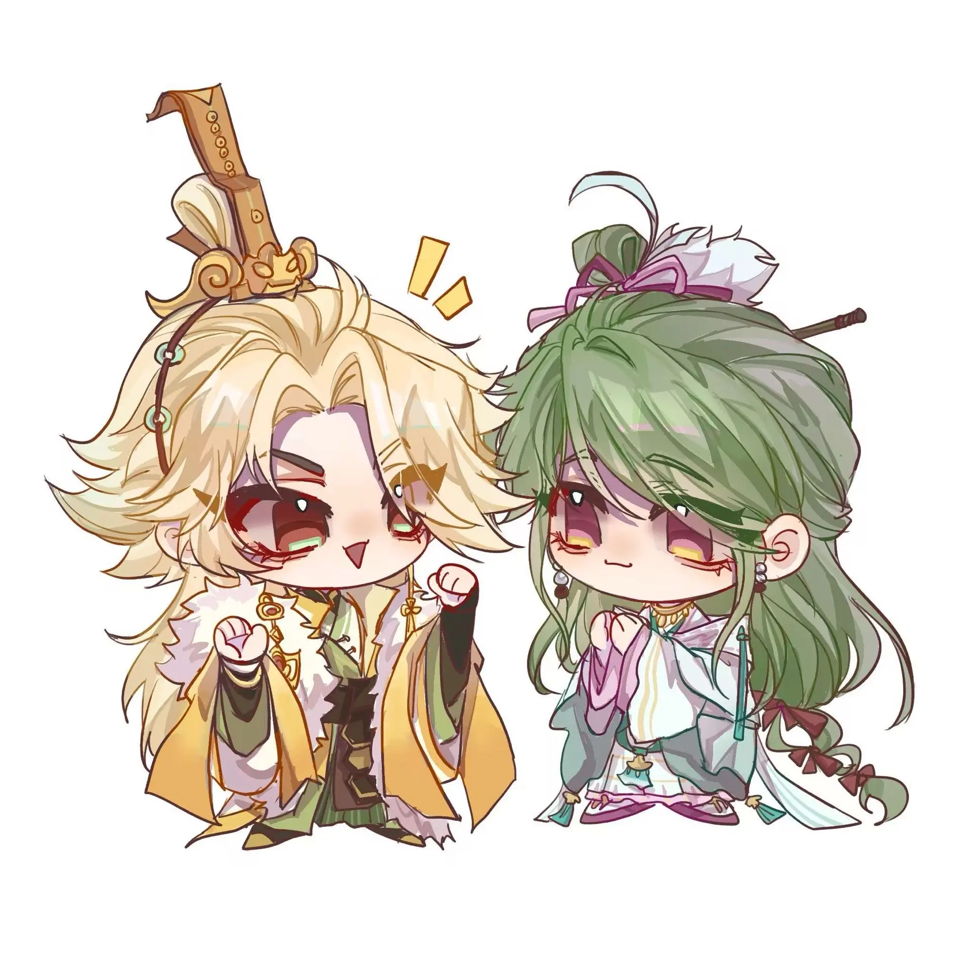 procreate绘画 代号鸢 同人 cb向 代号鸢杨修曹植