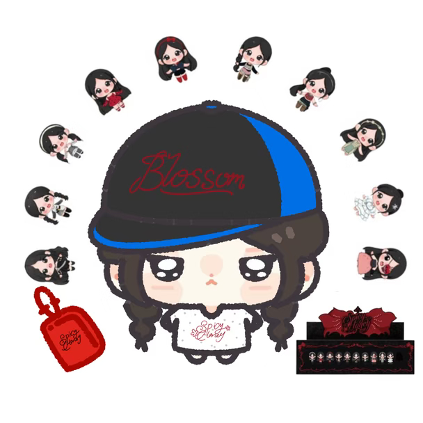 明天的小石榴就这样：美美购物完在spicyhoney的包围中入睡 ​​​