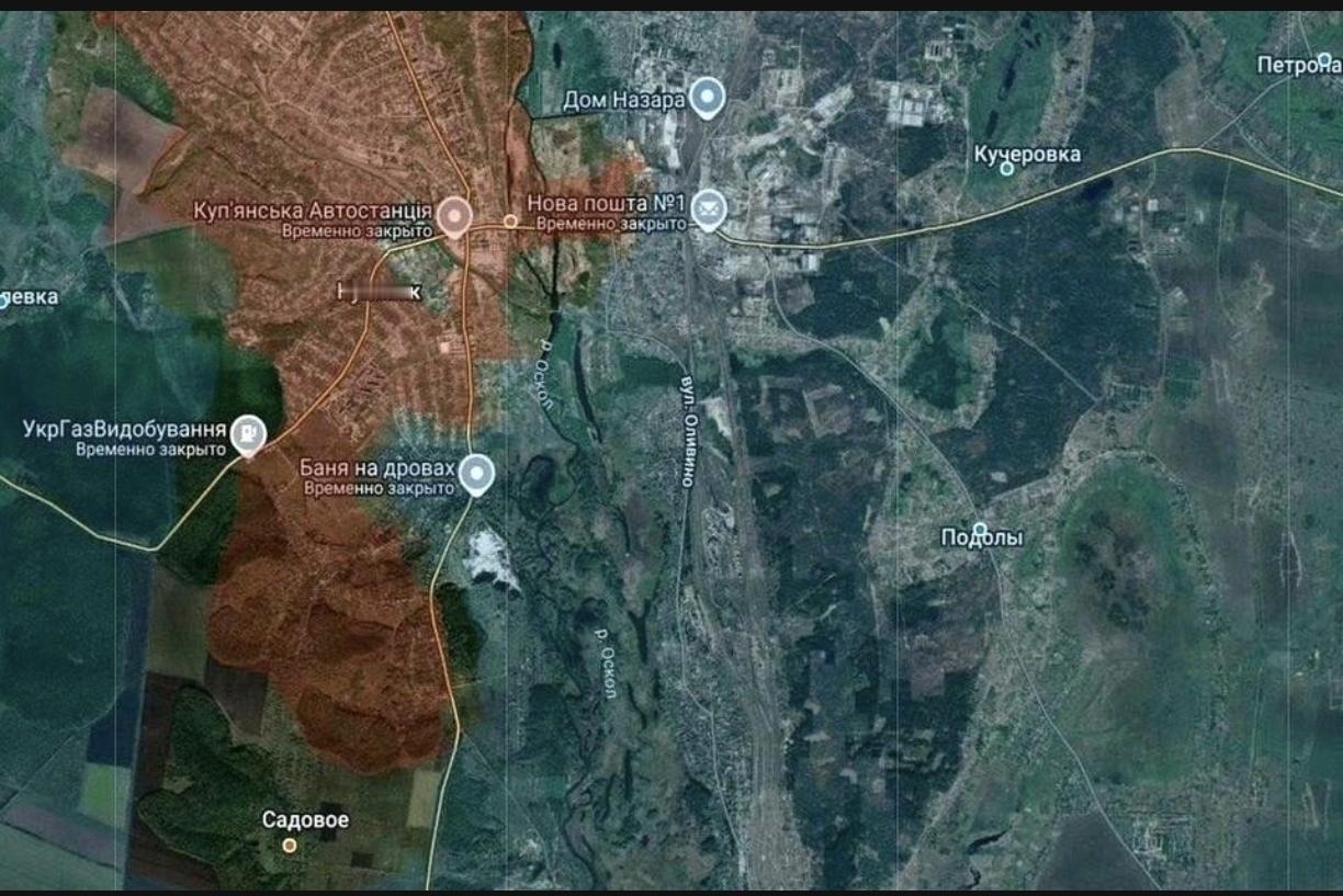 他那头刚说完“我们在库皮扬斯克已经赢了”。我差点就信了。结果扭头一看战报，好家伙