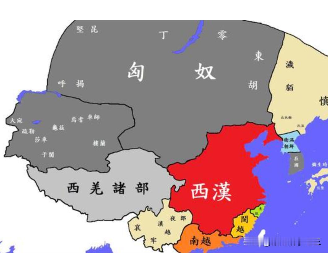 汉武帝，绝对的千古一帝！！！
或许他是好大喜功的，给那个时期的的人们带来不小的痛
