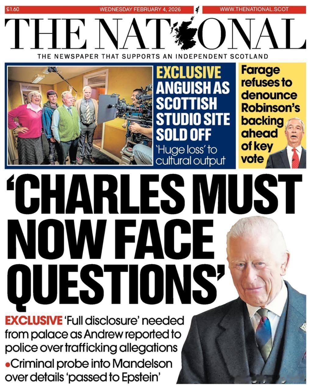 🇬🇧一些英国人终于意识到，他们现任的掌权者查尔斯王子，不仅要为他那不成器的弟