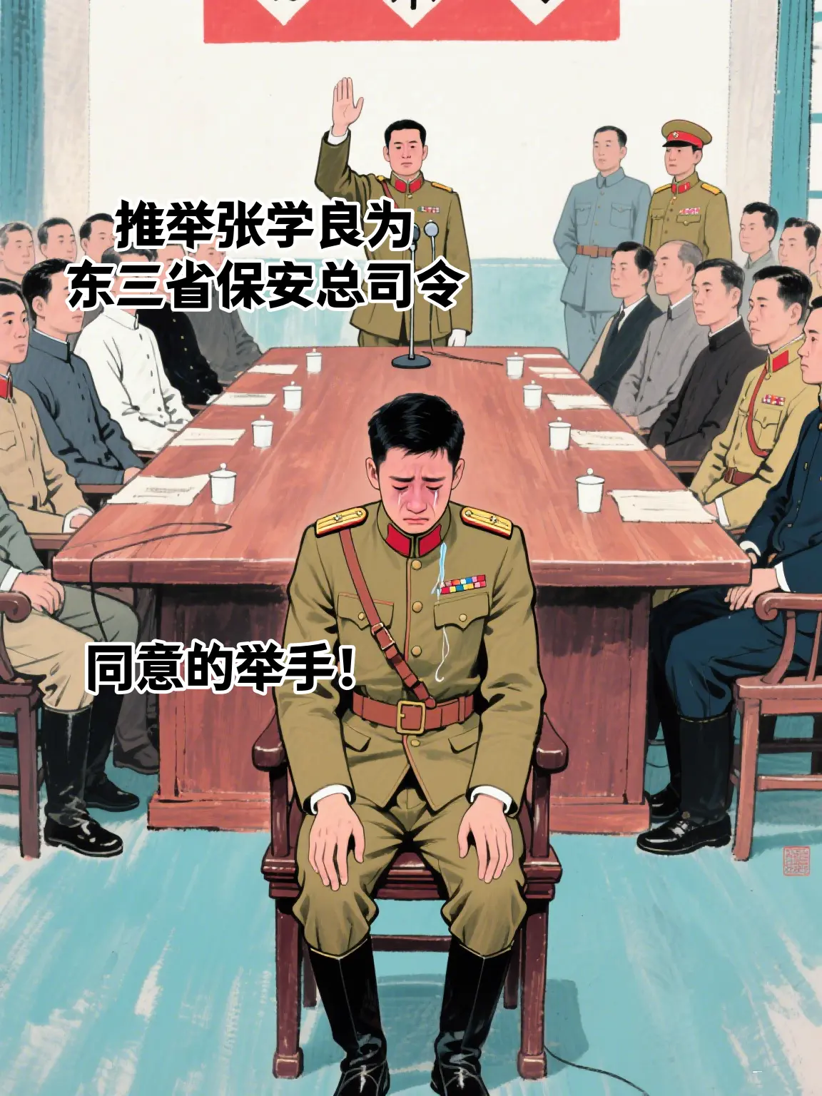 此刻，少帅张学良才理解张作霖的人情世故。
