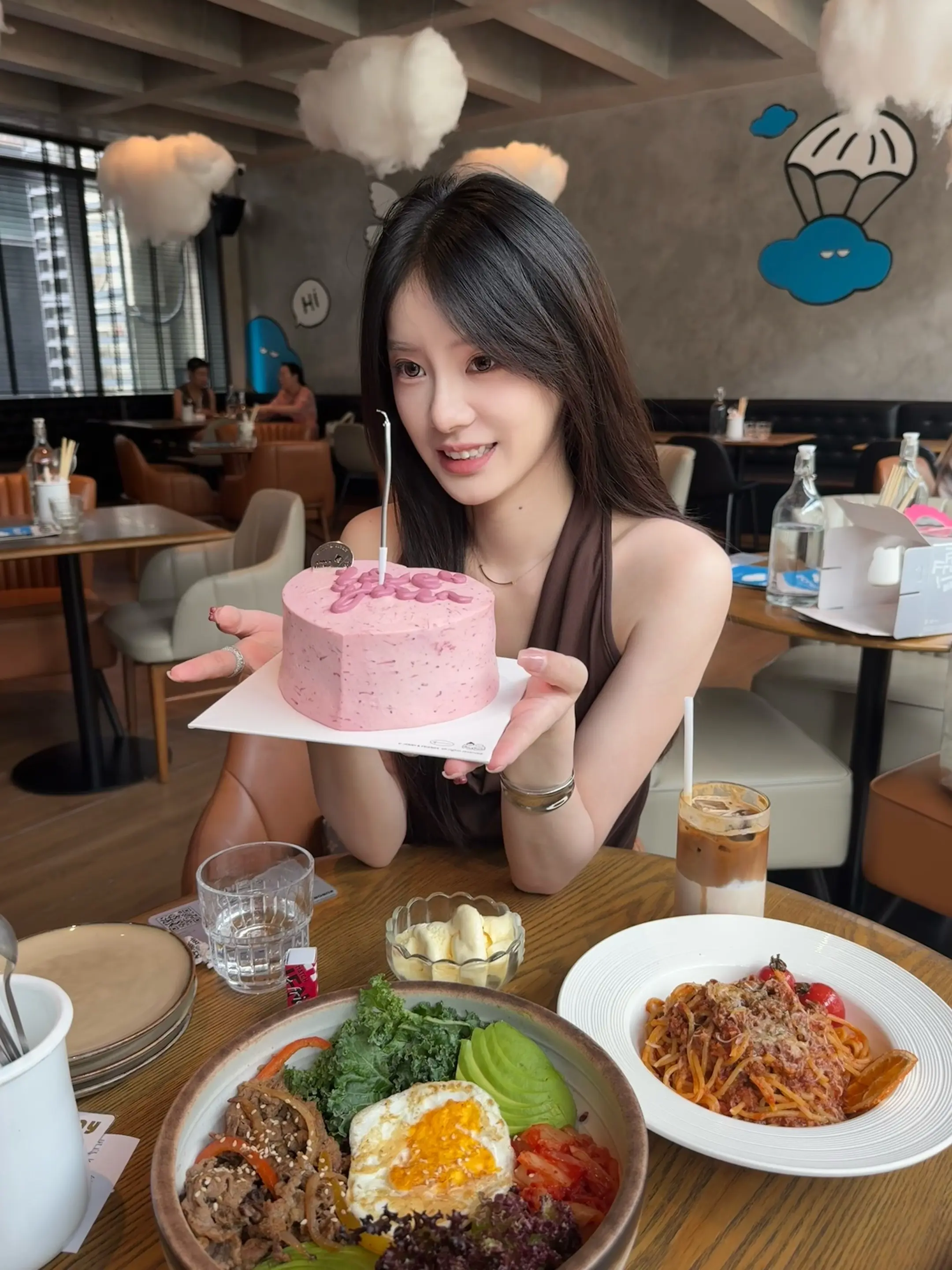 不是生日也能吹蛋糕🎂