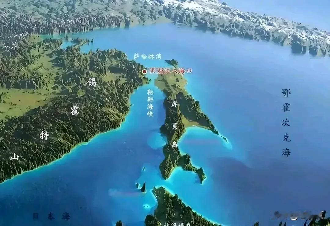 页叶岛，堪比几个台湾省，它曾经的是大国的故土，一块高大的汉字石碑依旧耸立于岛上，