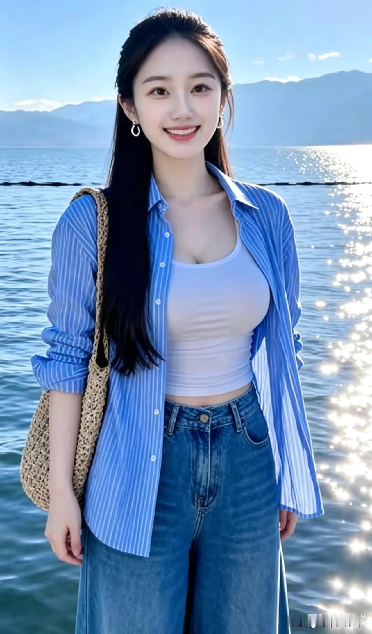午后到湖边，什么都不干只看波光
 
正午过后，我临时绕路来到这片湖岸。没有抱着打