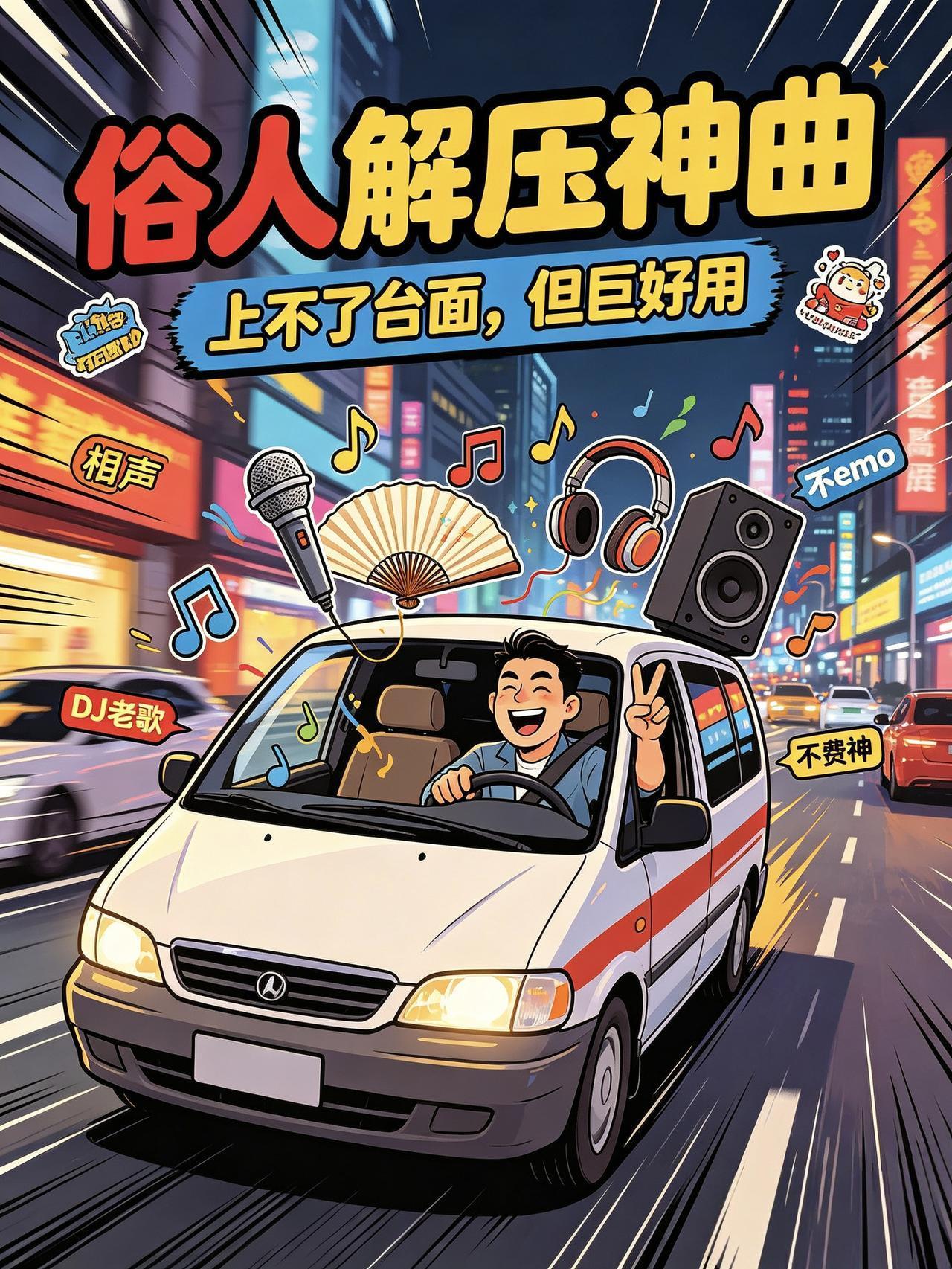 我就来个大实话吧，哪有什么高大上的歌单，我下班最爱听的是郭德纲的相声或者那种特别