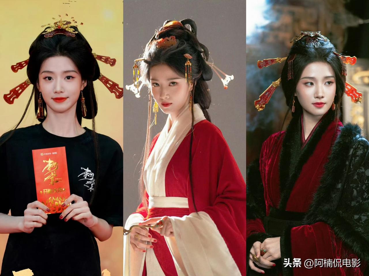 翻看《刺棠》《归鸾》《凤不栖》的女主定妆照，古装妆造同质化问题格外扎眼。全是夸张