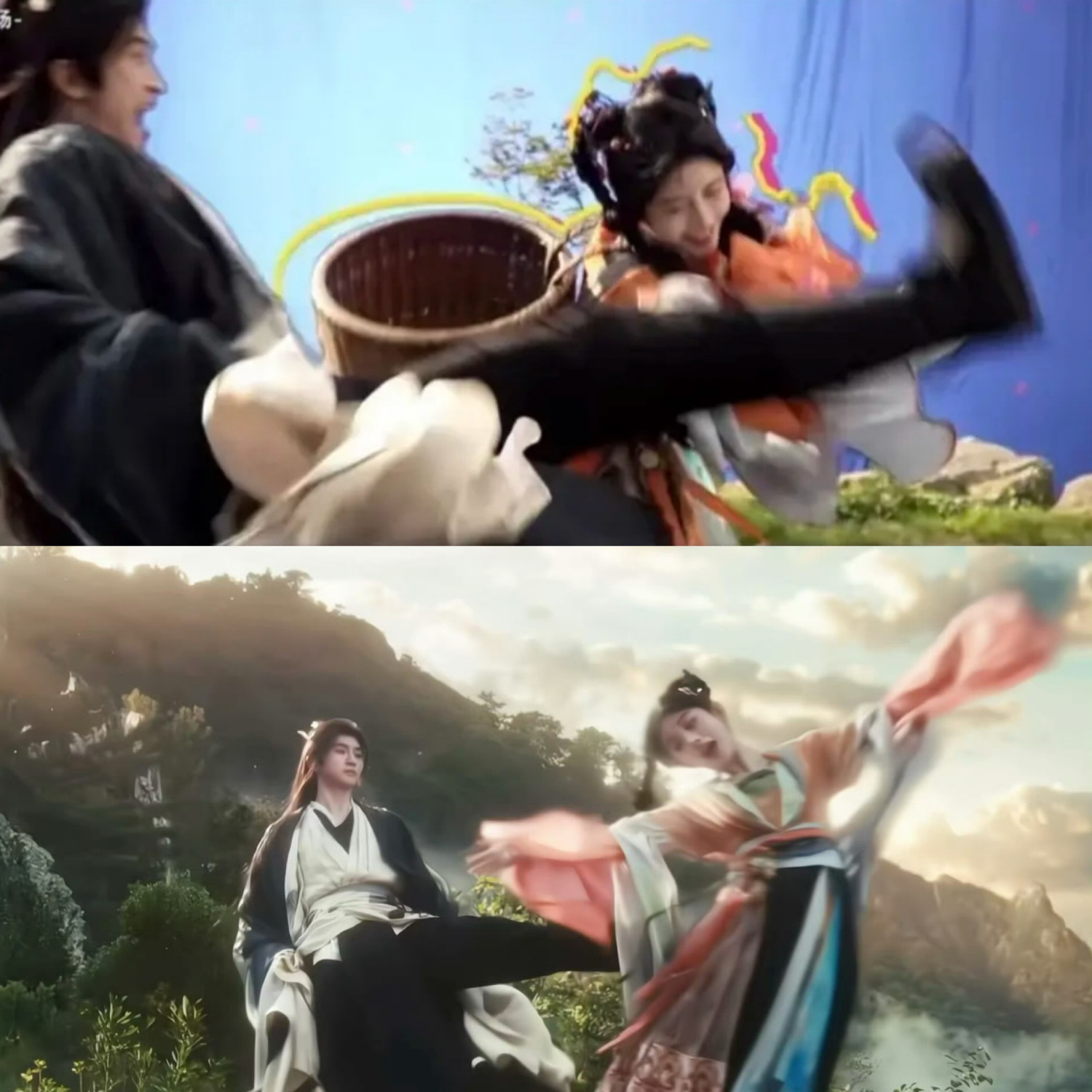 鞠婧祎阿黛 来战 别笑你也过不了第二关 