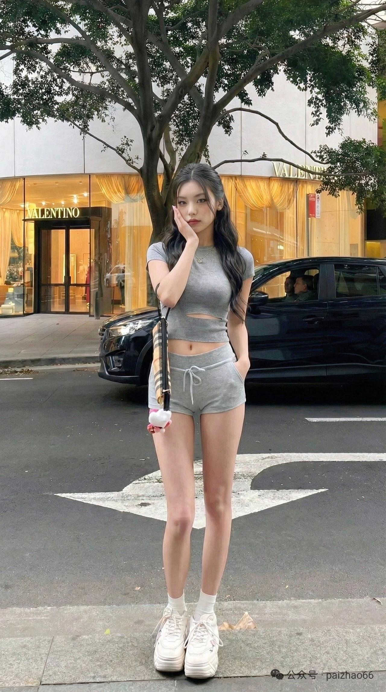 甜妹拍照，几个小动作，上镜出片，又瘦又美又能拍出好身材