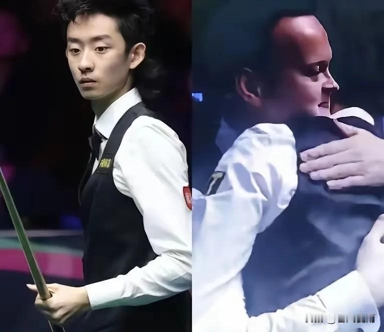 吴宜泽18：17夺冠以后，做了一个令人意外的动作。他没有立刻欢呼庆祝，他径直走向