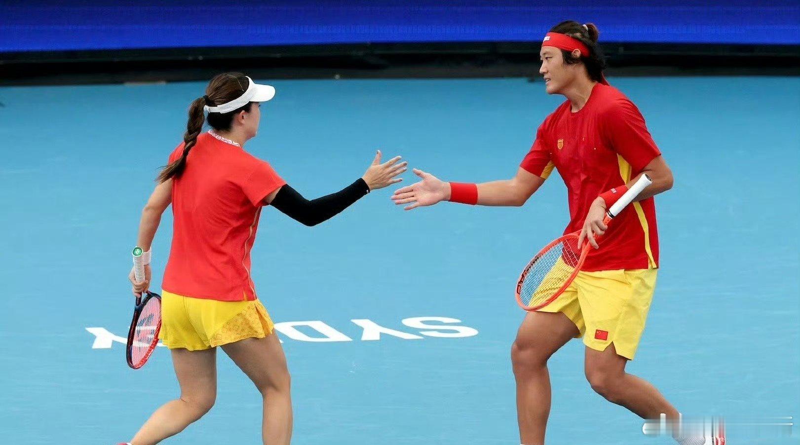 新年第一战就是喜剧🇨🇳中国队战胜比利时队🇨🇳朱琳/🇨🇳张之臻5-7 