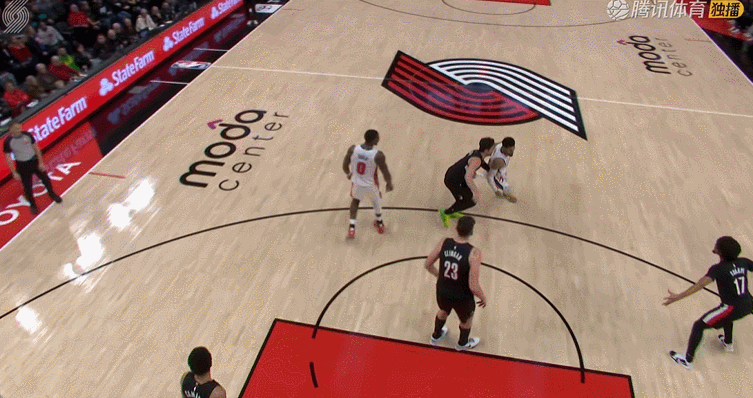 阿夫迪亚这一次的防守非常关键活塞vs开拓者