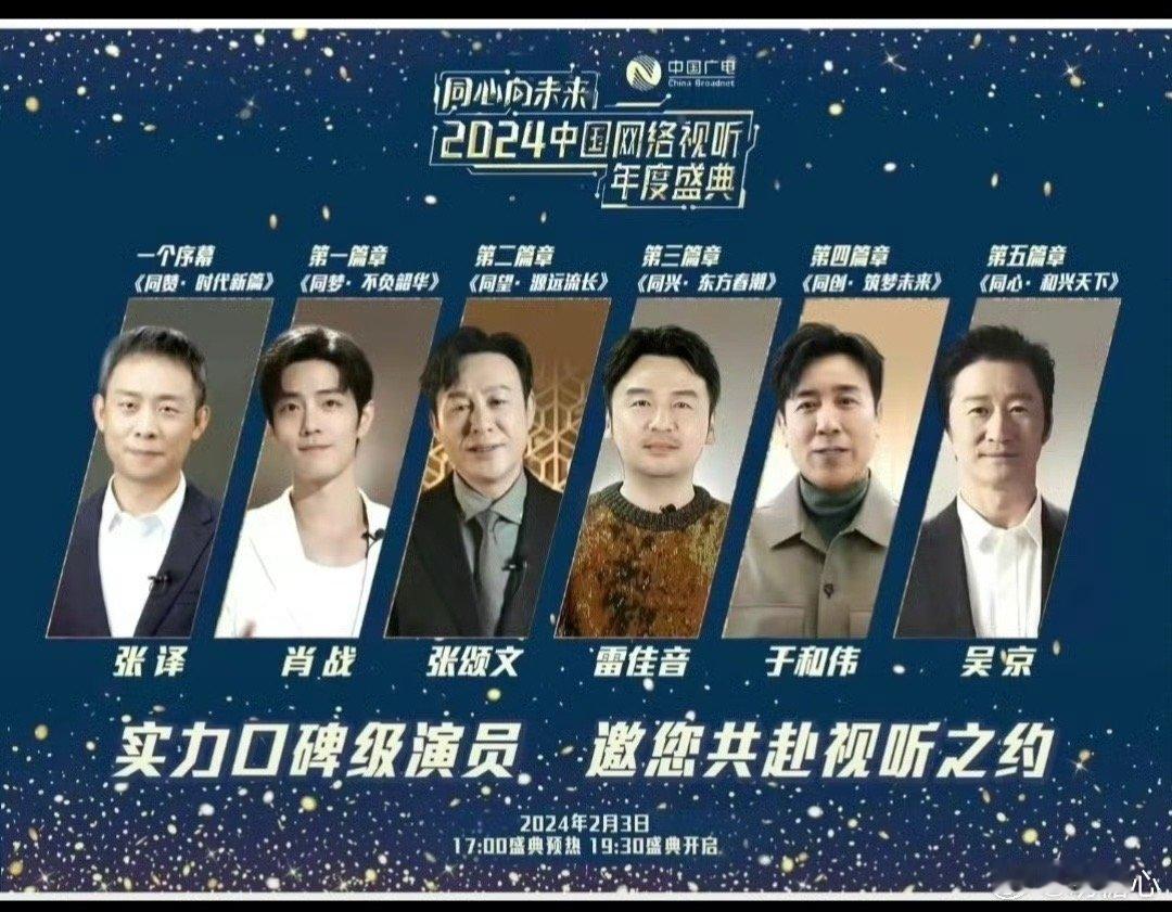 郑晓龙2021年呼吁把选角权还给导演，所以2023年合作了肖战.....之前导演