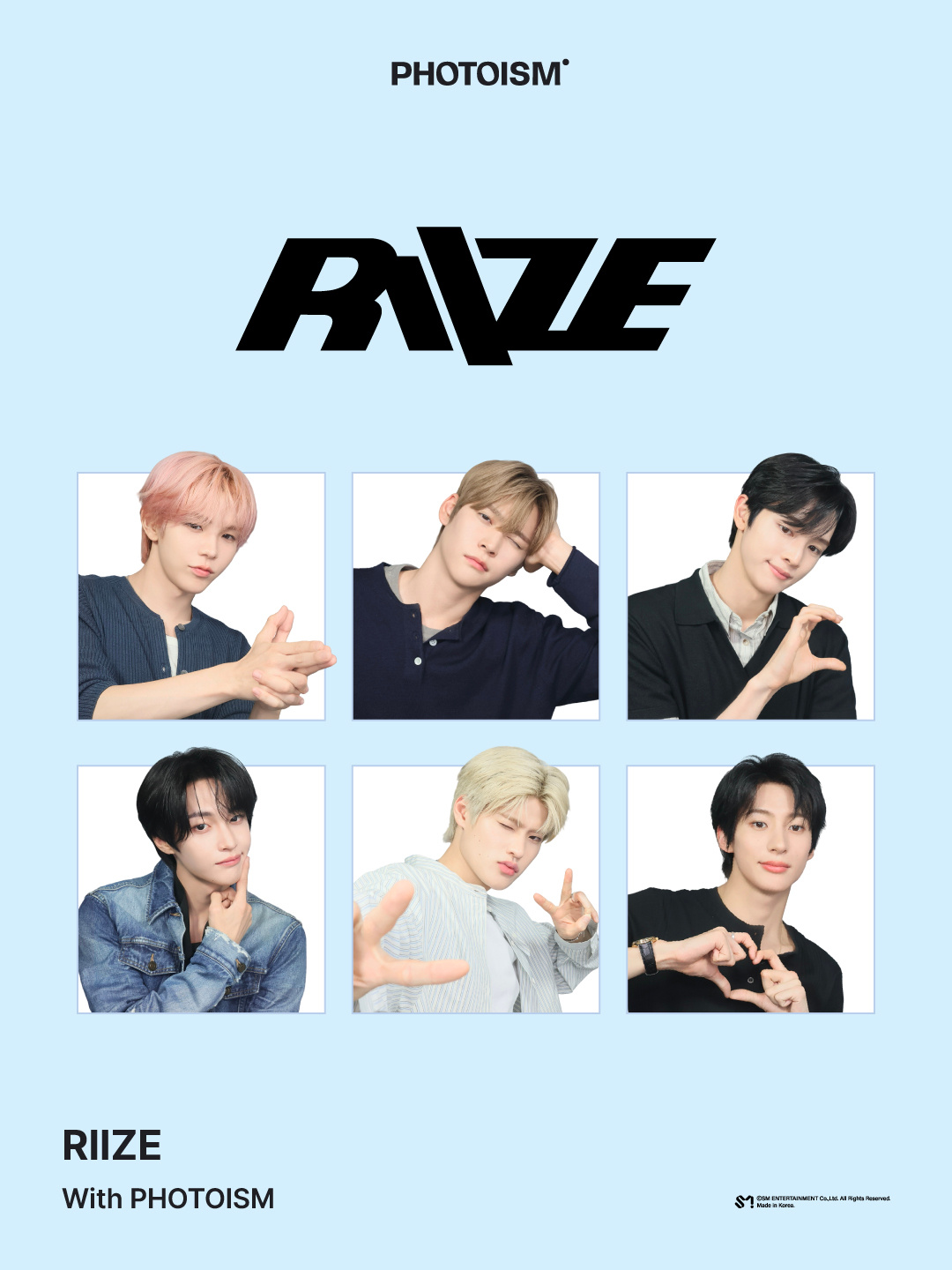 PHOTOISM X RIIZEARTIST FRAME OPEN !📅 26