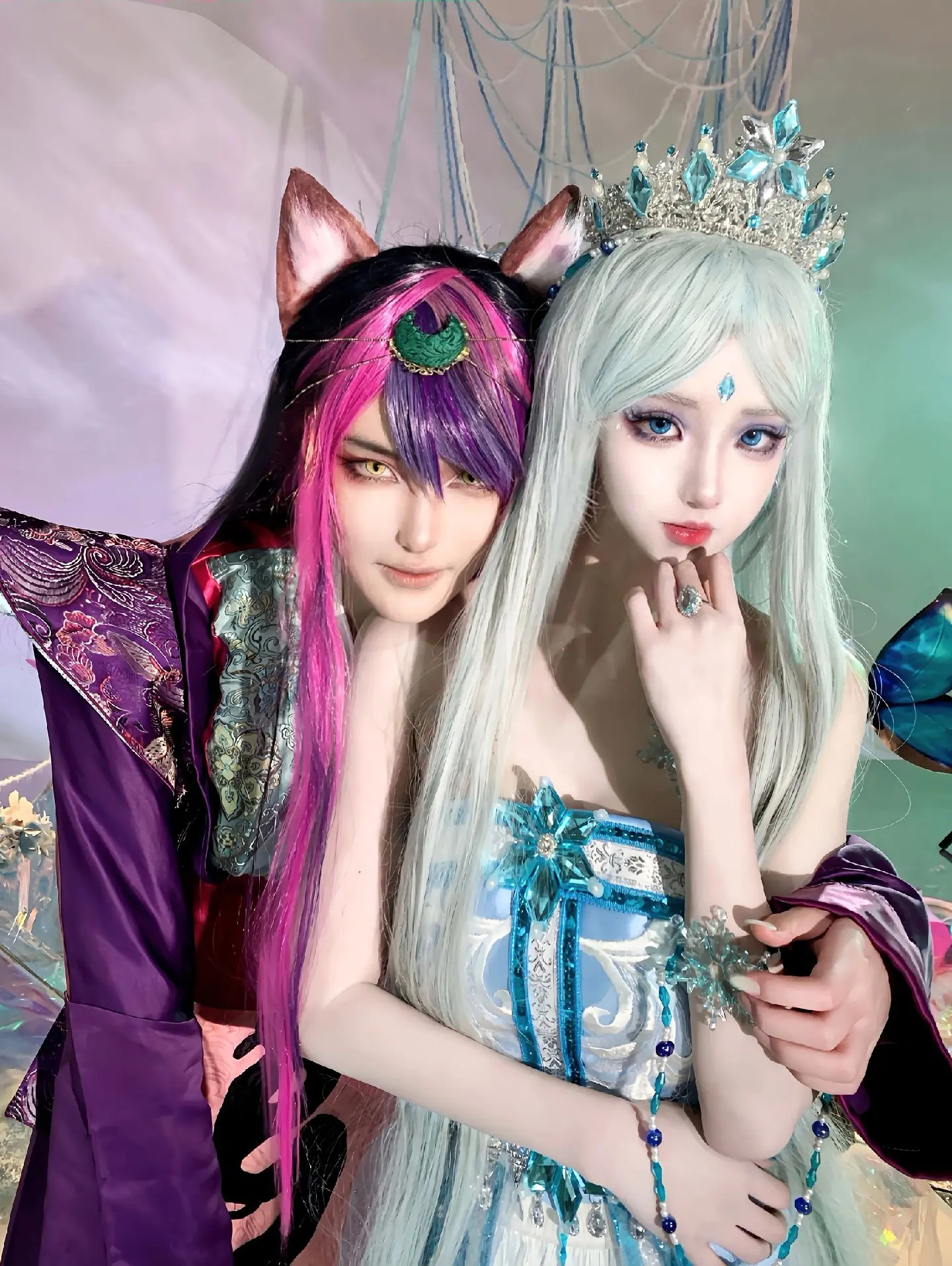 『彩与白』现实和理想。