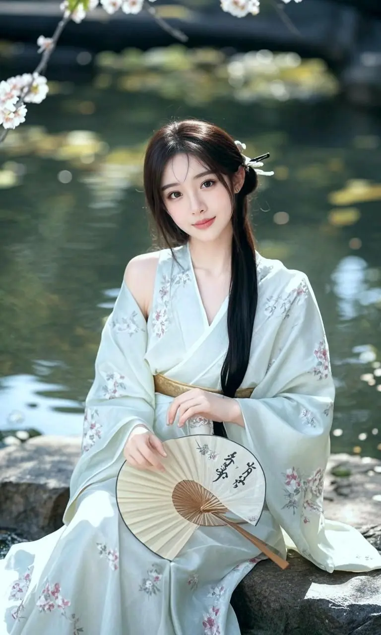 AI倚枝思韵 原来ai写真可以这么美 人生总得有一套ai写真吧 谁拍谁...