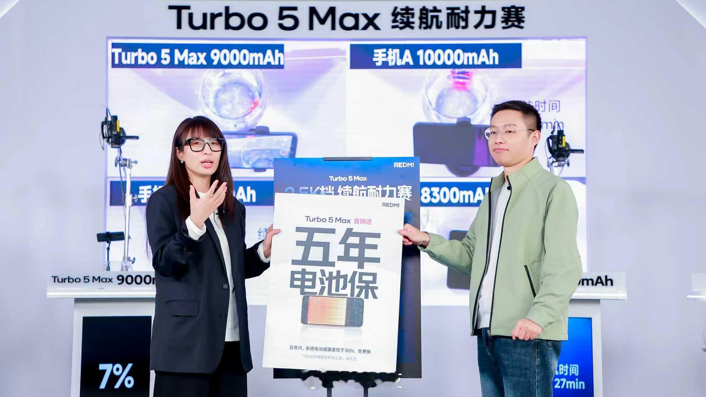 Turbo5Max五年电池保  一款手机的诚意，从来不止于首发的配置，更在于长期