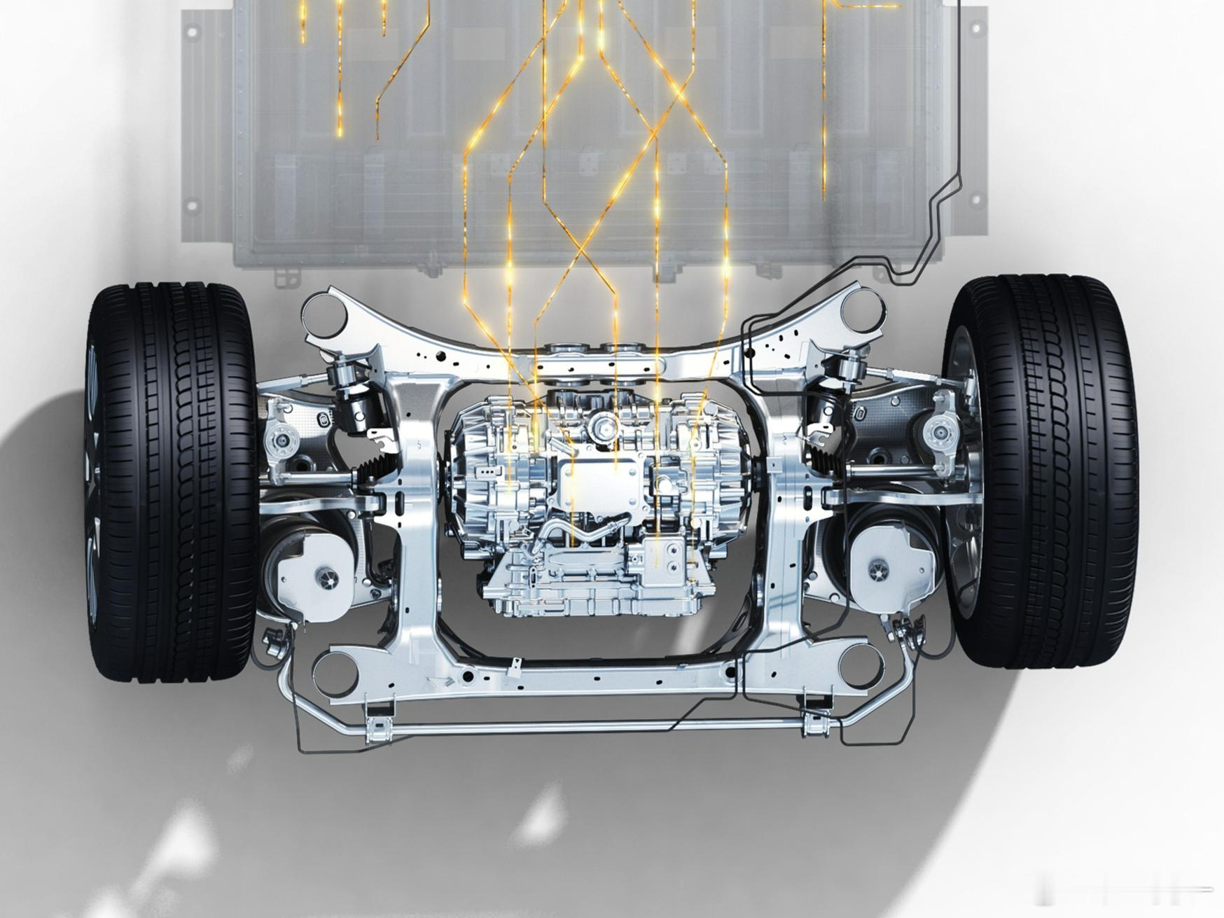 启境GT7后H臂悬架 