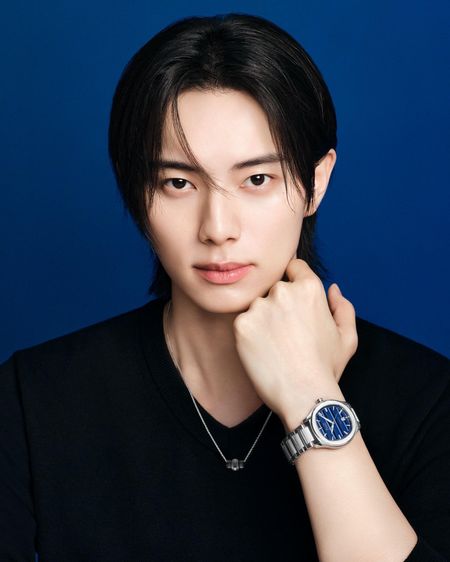 PIAGET 签下的新面孔  ～ 一众海外媒体跟进报道 ，来自韩国的 00 后男