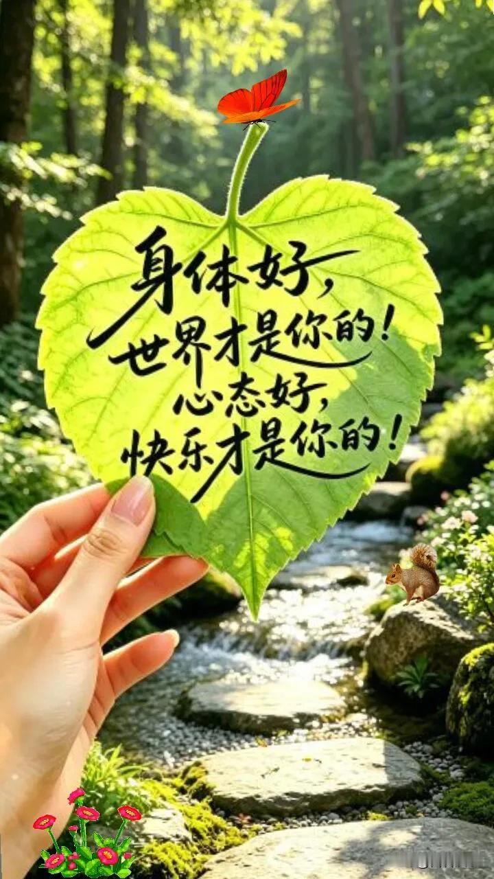 清晨阳光正好，愿你心情明朗，岁岁无忧。