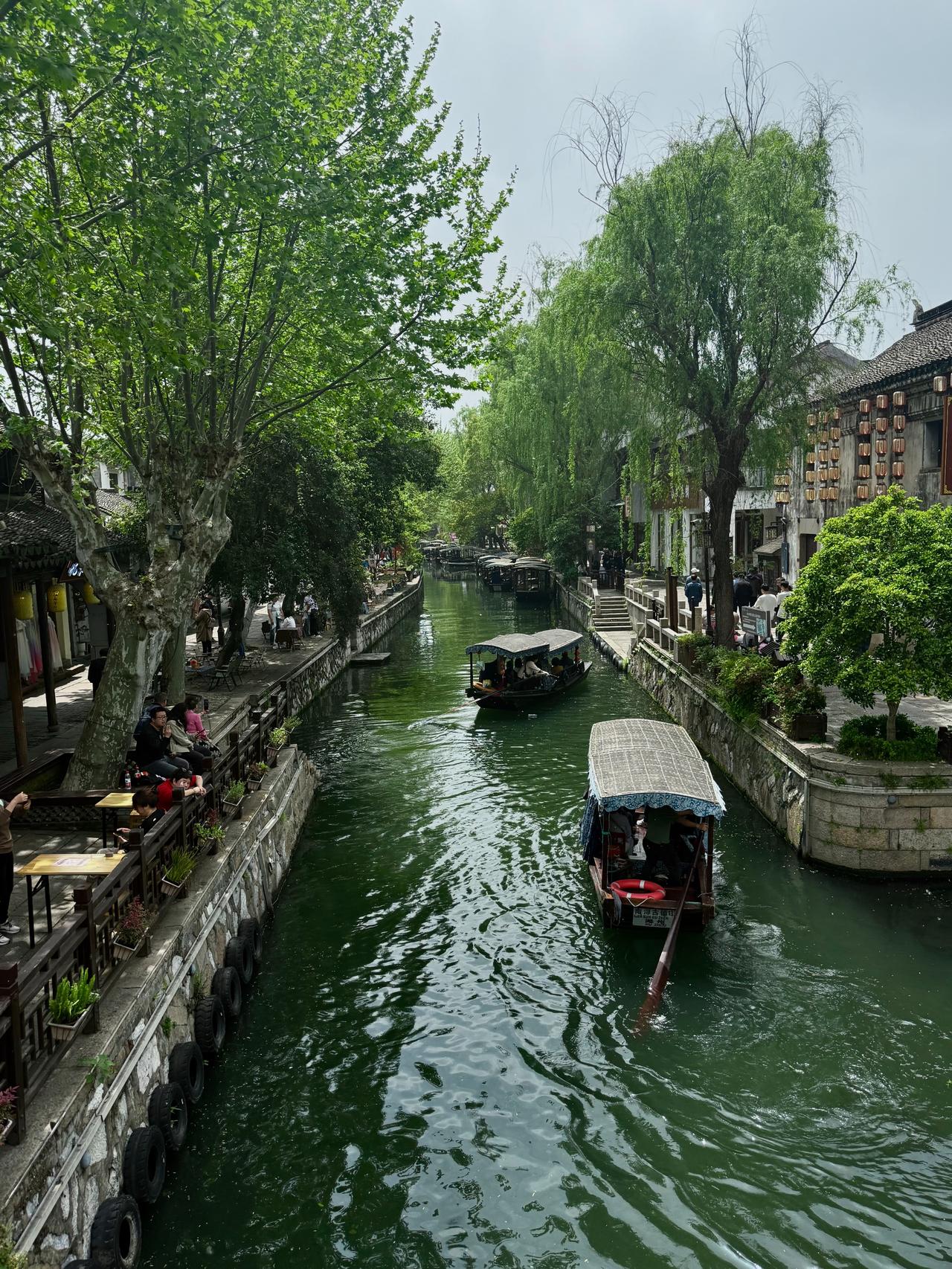 南浔古镇的风光，南方的大多数景点做的要比北方的城市精细