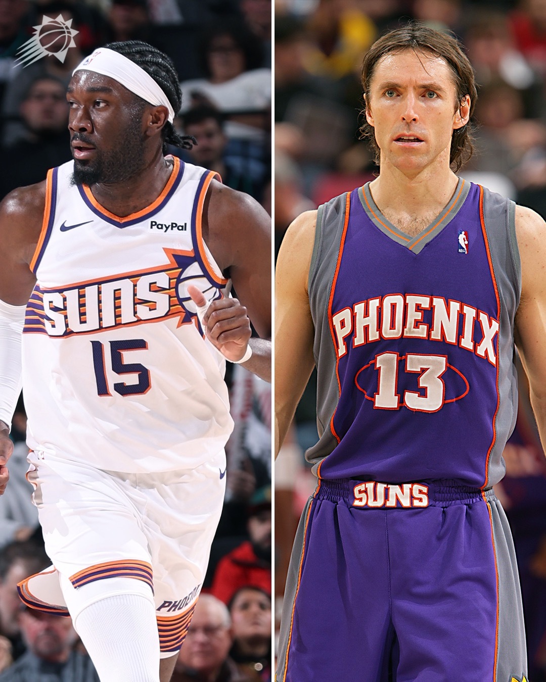 太阳队队史中，仅有两位球员在赛季前 15 场比赛中场均 12+ 分，且真实命中率