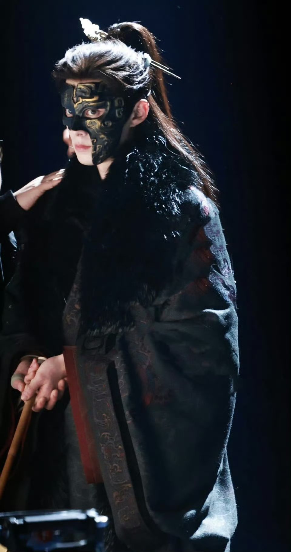 黑金面具 玉扳指 王鹤棣你