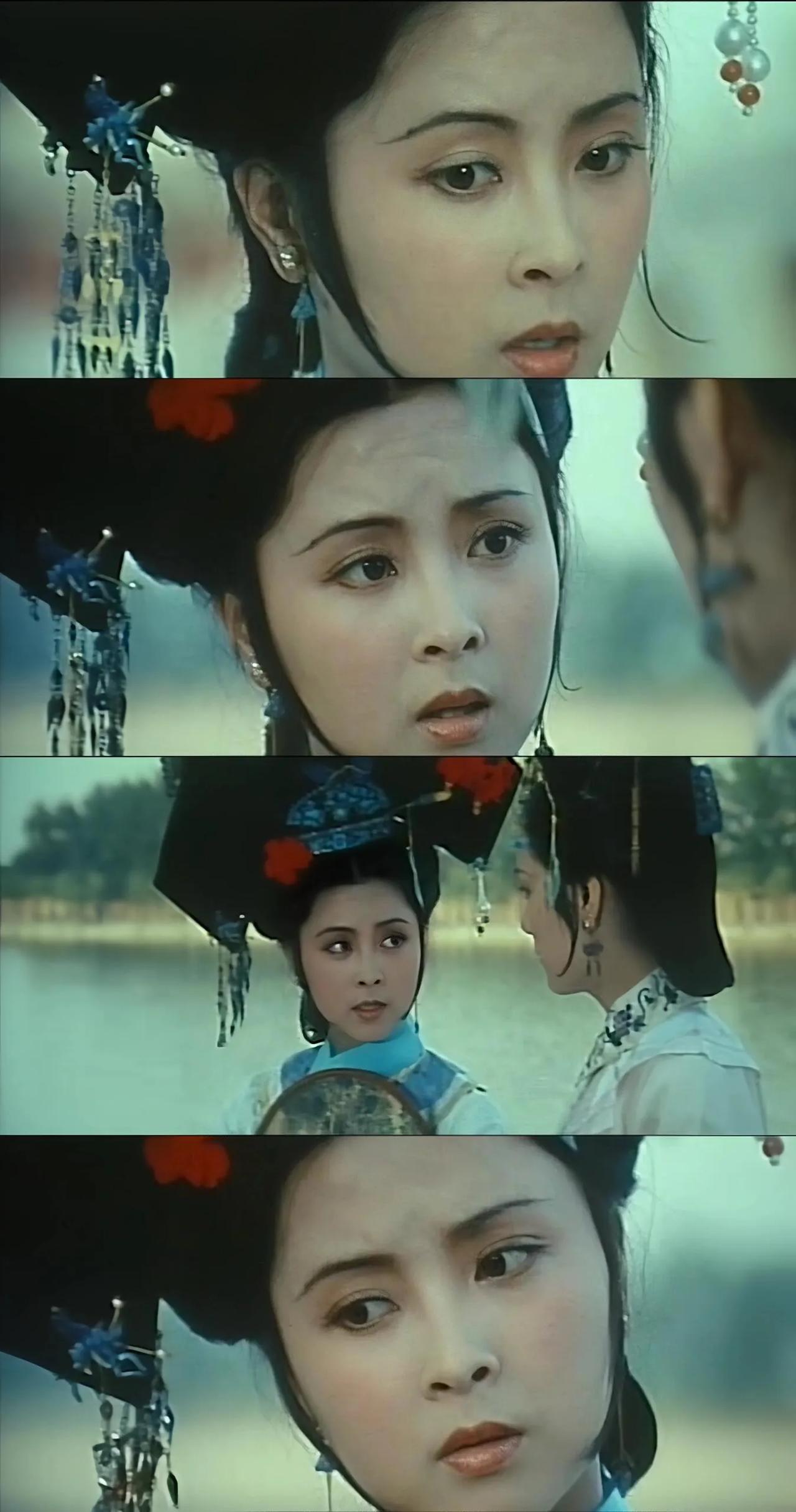 老剧新看《垂帘听政》里的丽妃，是真的美得让人挪不开眼啊！
 
说起来这演员也厉害
