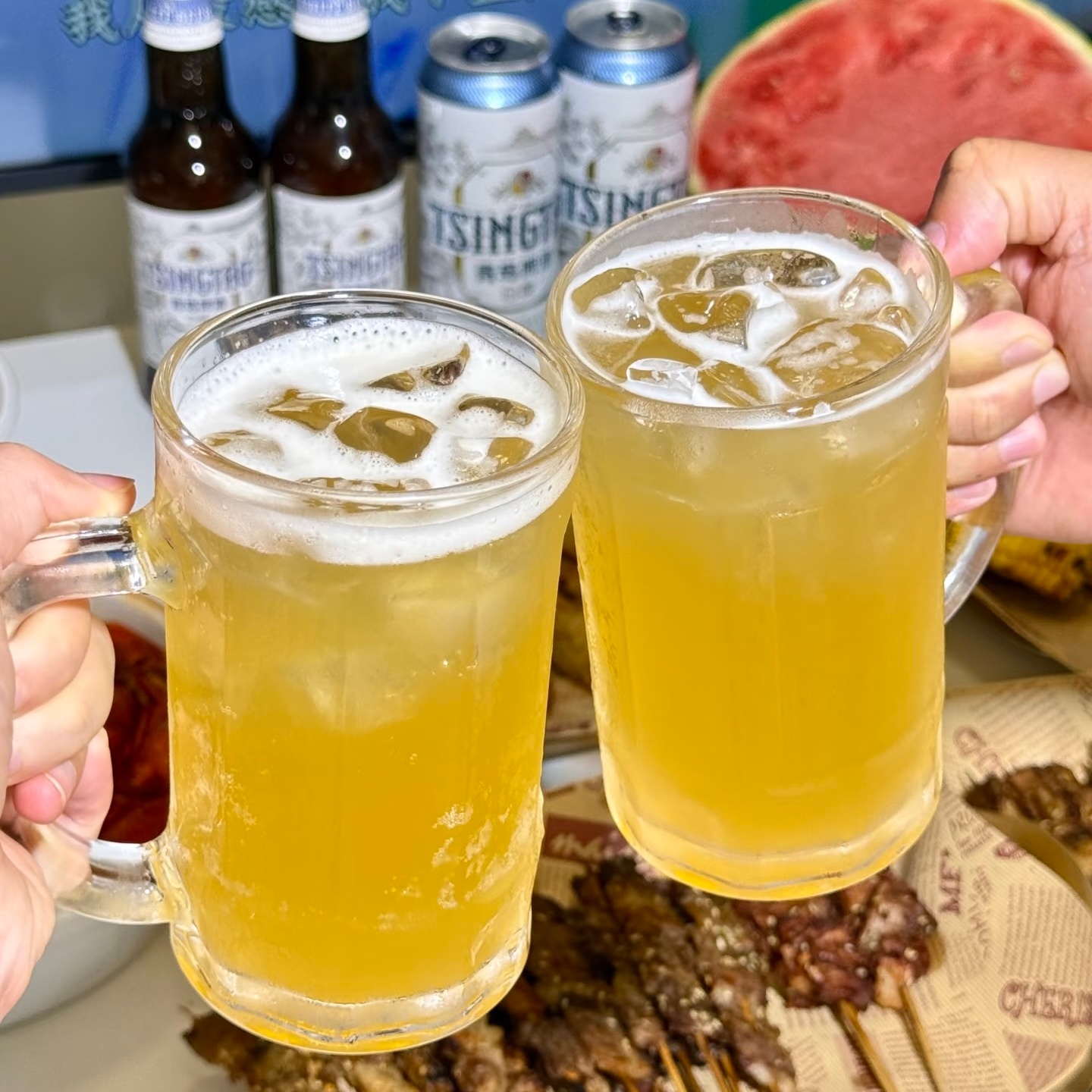 ˗ˋˏ🍺ˎˊ˗𝗵𝗮𝗽𝗽𝘆✩°｡🍾      今天又跟啤先生约会了 