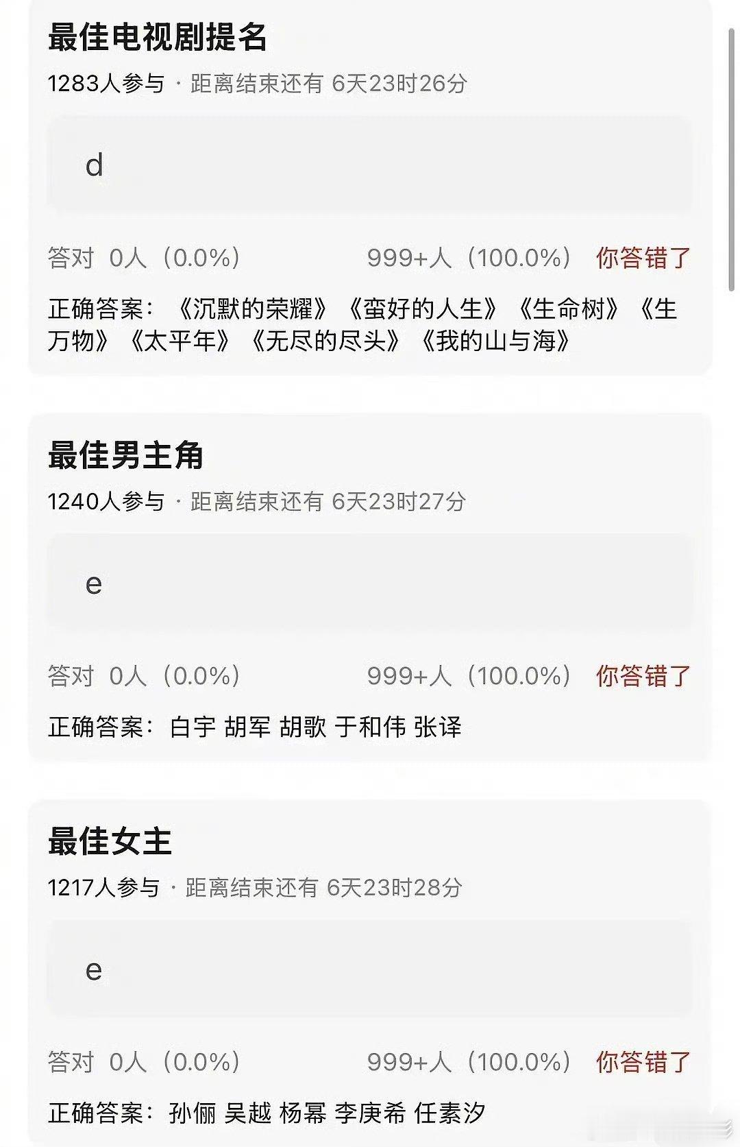 曝白玉兰提名名单🍉吃来吃去，都有生命树、生万物、太平年这三部确实是公认的好 