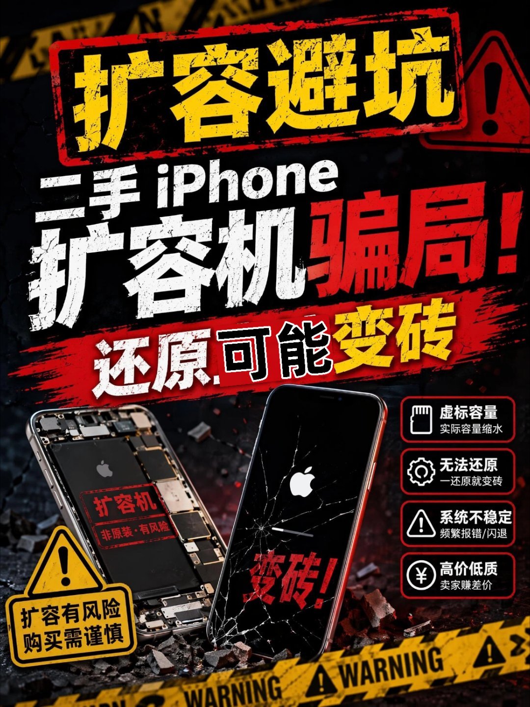 iPhone扩容的风险，一般人都不知道！iPhone iPhone17 苹果手机