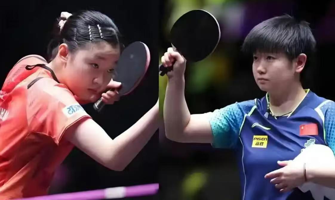 “我跟她交手一直没赢过，努力向她学习。”

张本美和这话一出口，
大家才发现这姑
