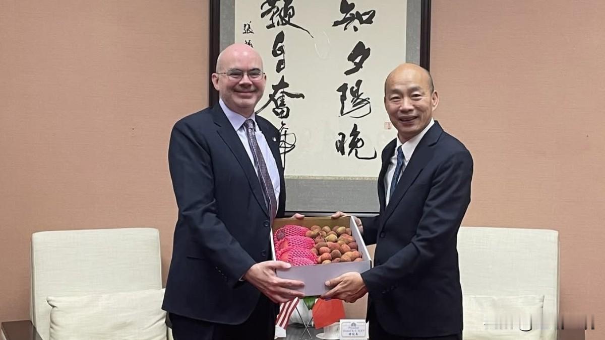 军购案通过后首会晤 谷立言感谢韩国瑜：在内外压力下建立共识

美国在台协会处长谷