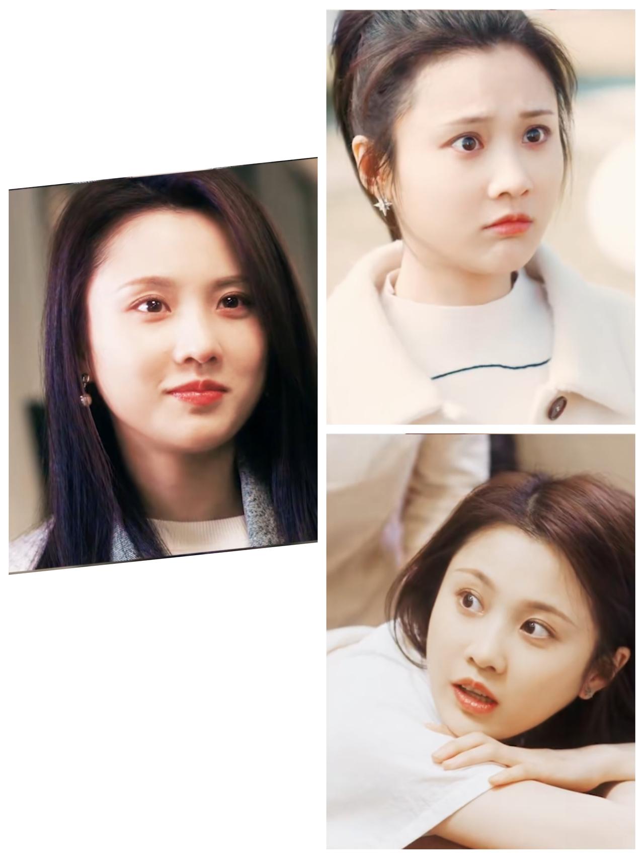 剧中她去捡手机，头卡在栅栏里的情节十分搞笑；
马路上临时接生的表演专业医生看了都