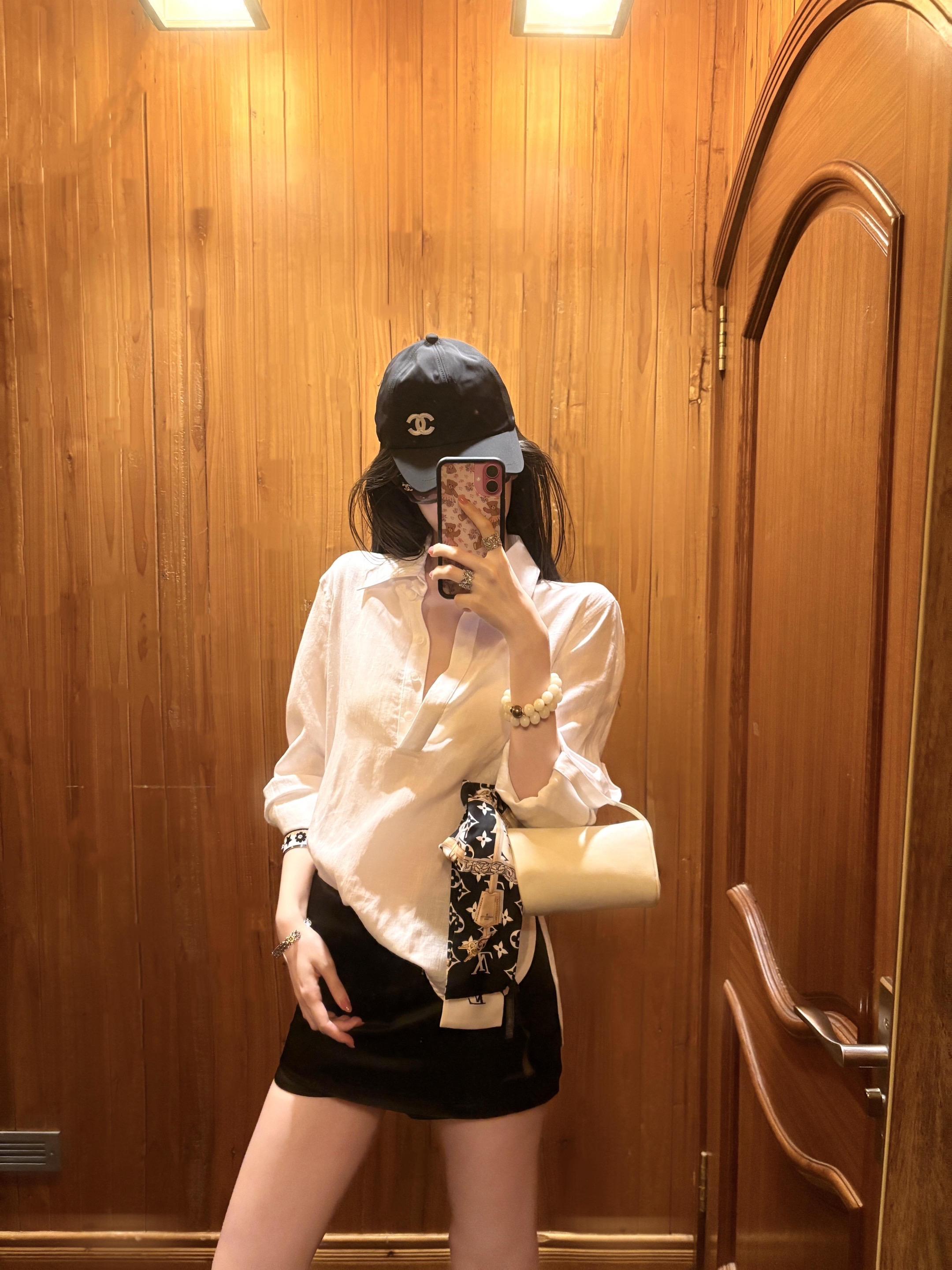 谁的青春里没有一件棉麻衬衫～