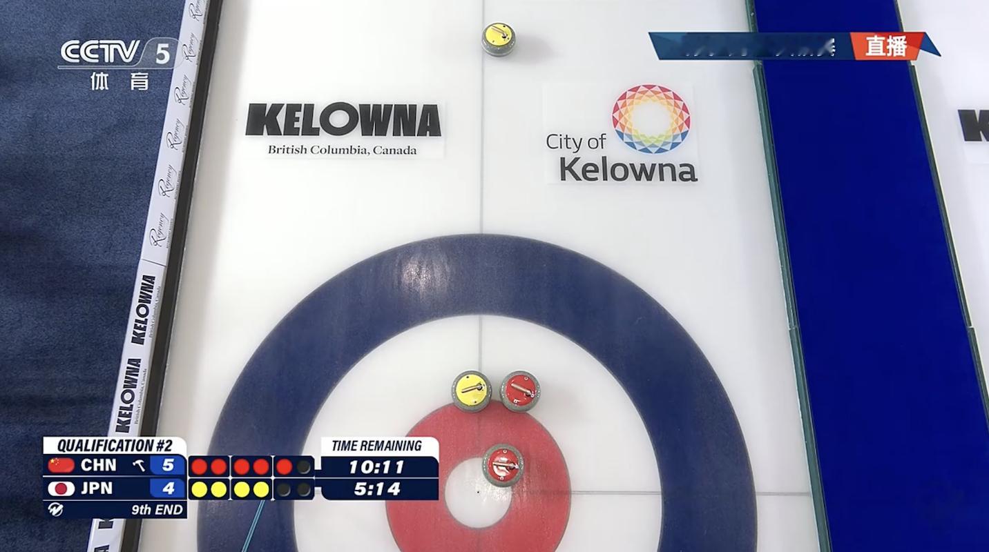 中国日本争夺冬奥会冰壶席位 中国队的思考时间比日本队多了5分钟，对手会有点紧张了