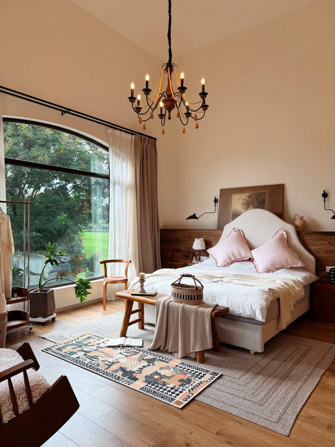 成都｜我在郊区租了栋别墅🏡初秋的卧室