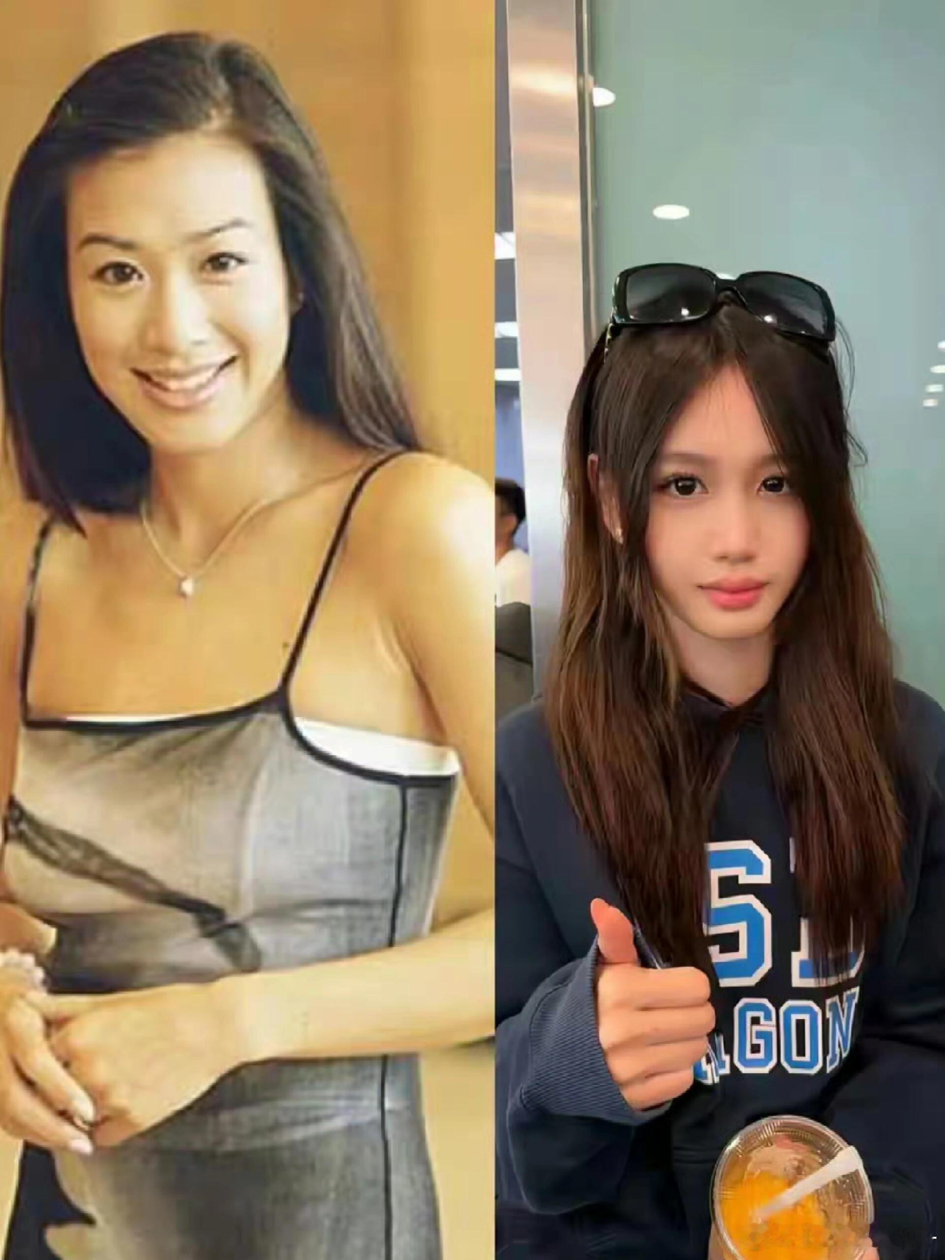 钟丽缇的三个女儿都好漂亮身材也好，会进娱乐圈吗？ ​​​