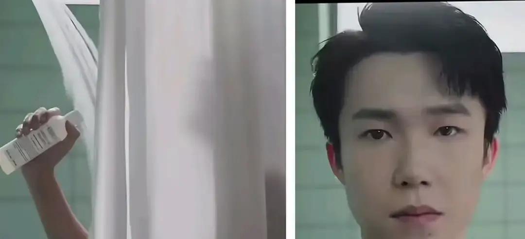 “王楚钦露肩广告第3秒，2亿播放炸锅”
 
热搜画面里，他外套半褪，锁骨一闪。有