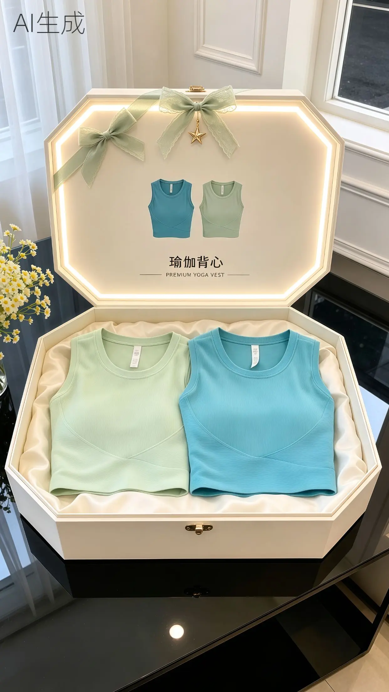 透气瑜伽背心 瑜伽背心带胸垫 运动健身瑜伽服 高颜值瑜伽穿搭