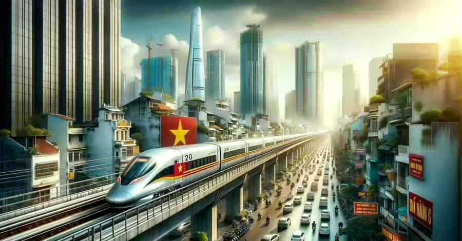 越南南北高铁项目生变，越南最大车企Vingroup宣布将撤回其投资提案。 ​​​