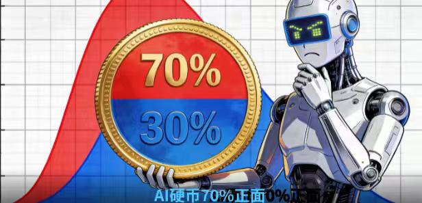 AI投硬币，概率到底是多少？真相可能让你大跌眼镜
问AI“帮我抛个硬币”，得到的